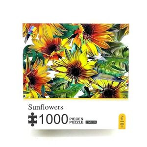 hNCL Sunflowers 1000 Piece Jigsaw Puzzle SU060-1000HONEY Floral Art 72x52cm